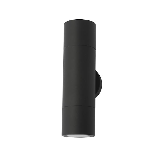 Freyza - Dar Ortega Black up/down Outdoor Wall Light IP65