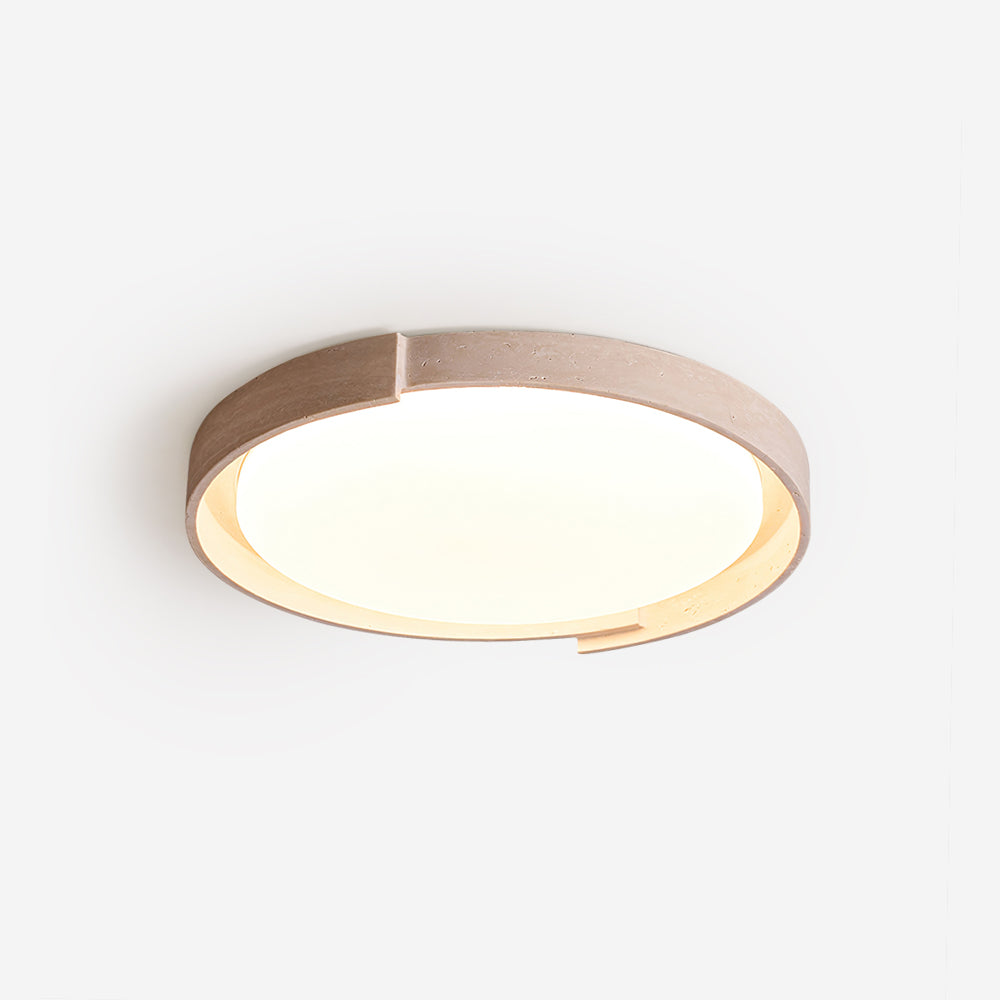 Freyza | Juvio – Plafonnier rond minimaliste à fixation affleurante – Chambre, couloir, cuisine minimalistes