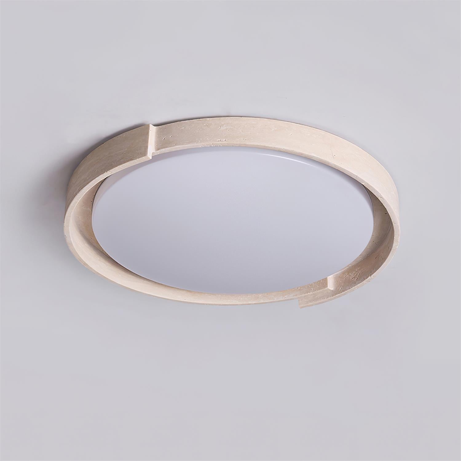 Freyza | Juvio – Plafonnier rond minimaliste à fixation affleurante – Chambre, couloir, cuisine minimalistes