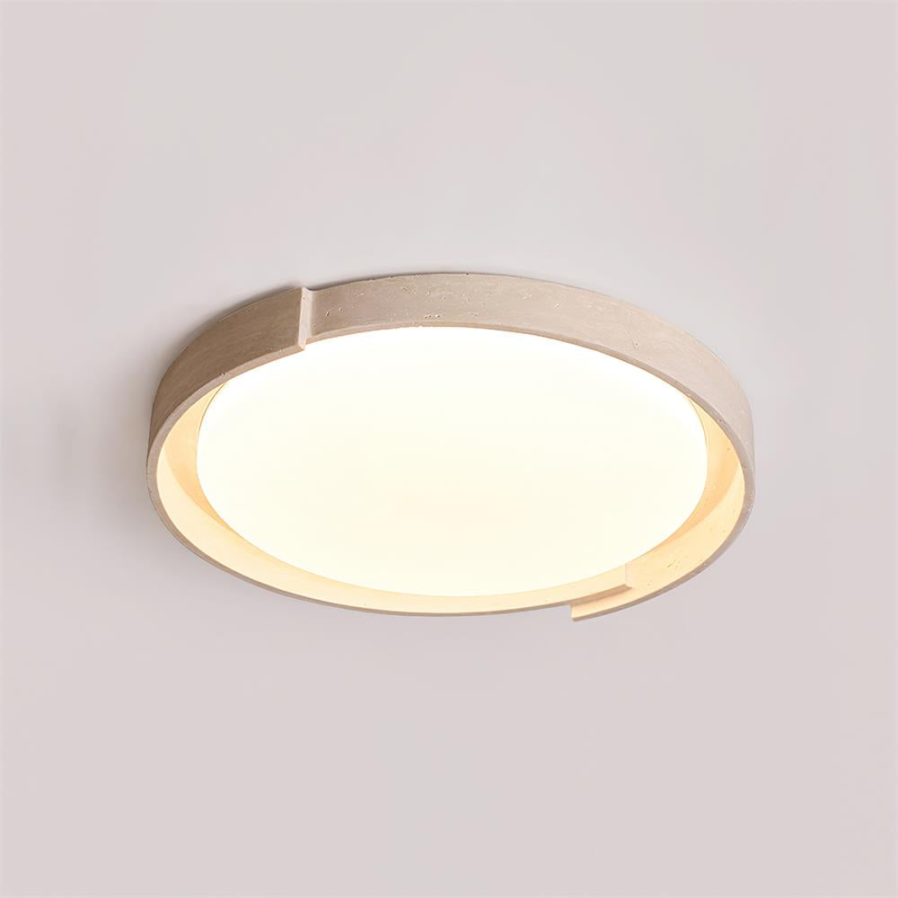 Freyza | Juvio – Plafonnier rond minimaliste à fixation affleurante – Chambre, couloir, cuisine minimalistes