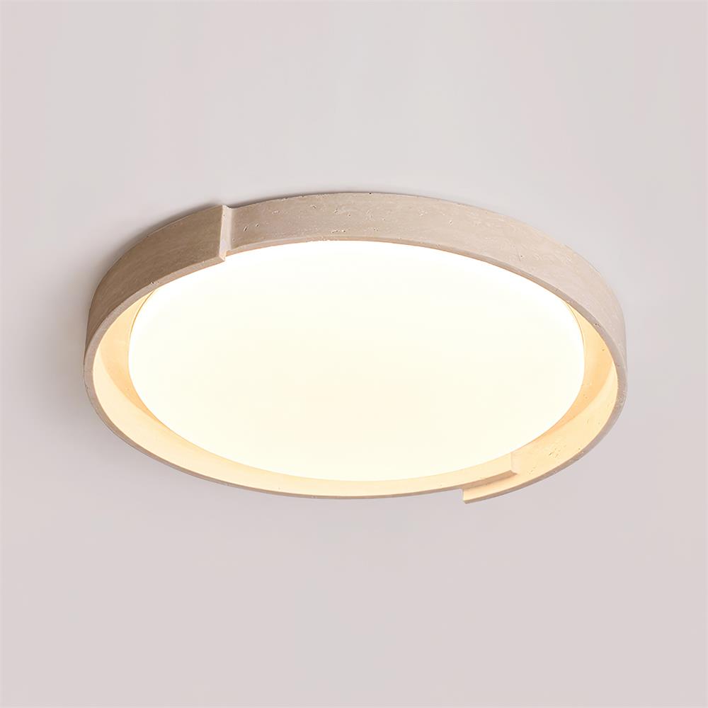 Freyza | Juvio – Plafonnier rond minimaliste à fixation affleurante – Chambre, couloir, cuisine minimalistes