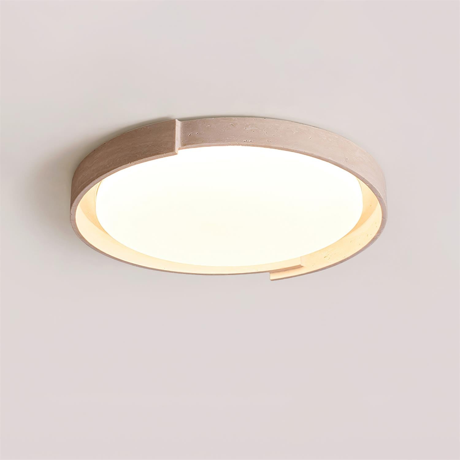 Freyza | Juvio – Plafonnier rond minimaliste à fixation affleurante – Chambre, couloir, cuisine minimalistes