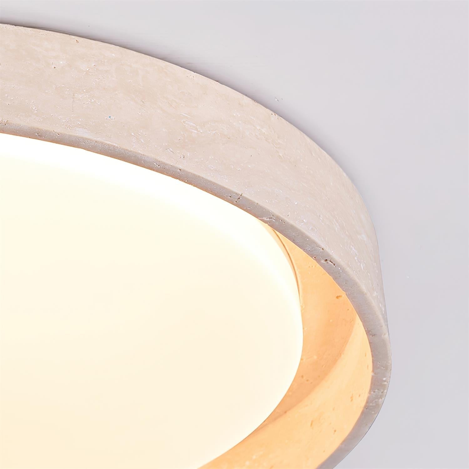 Freyza | Juvio – Plafonnier rond minimaliste à fixation affleurante – Chambre, couloir, cuisine minimalistes