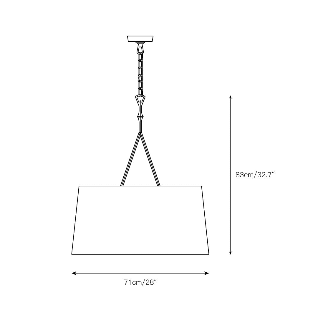 Freyza | Wink Brass Fabric Brass Fabric Pendant Light – Kitchen Dining Room