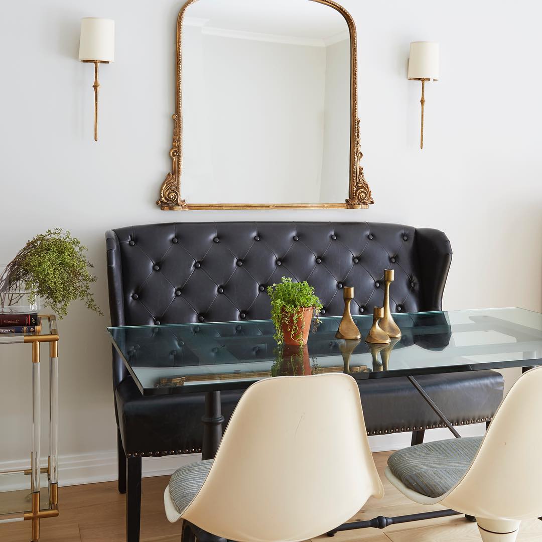 Freyza | Einzigartige Wandleuchte aus Messing mit Stoffschirm im Vintage-Stil für Schlafzimmer und Flur