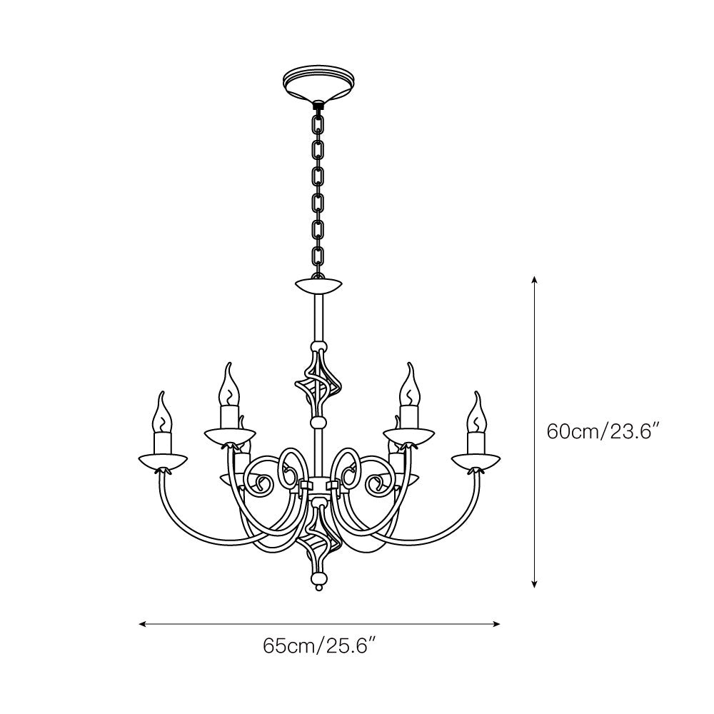 Freyza | Grace Postmodern Luxury Brass Chandelier – Modern Dining Room Living Room