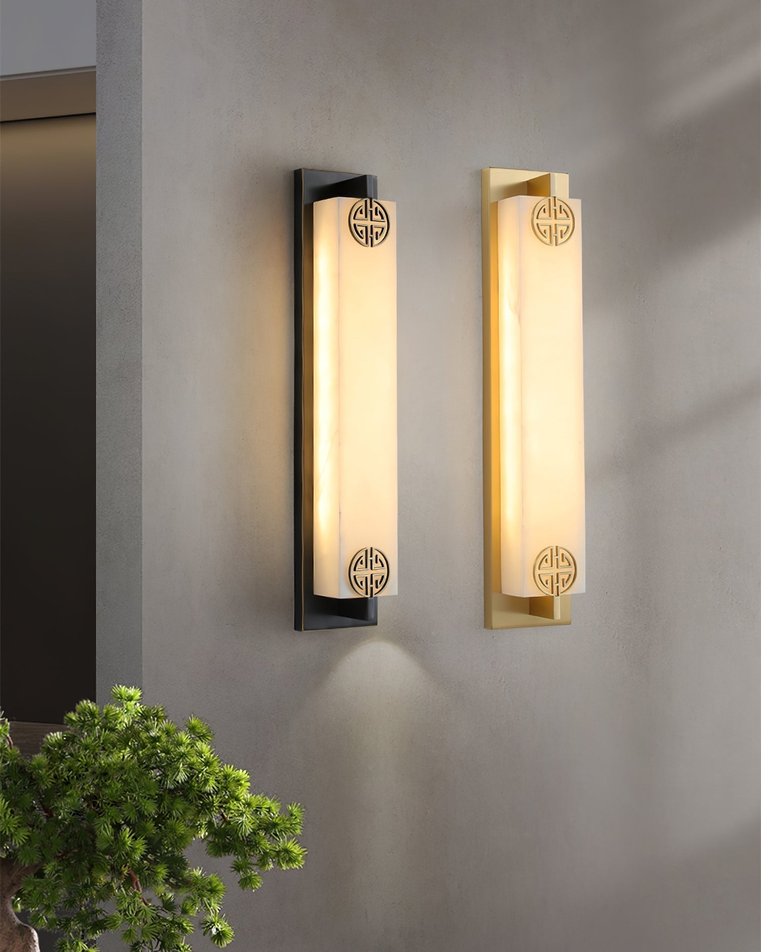 Freyza | Applique murale Luste Alabaster – Chambre, couloir