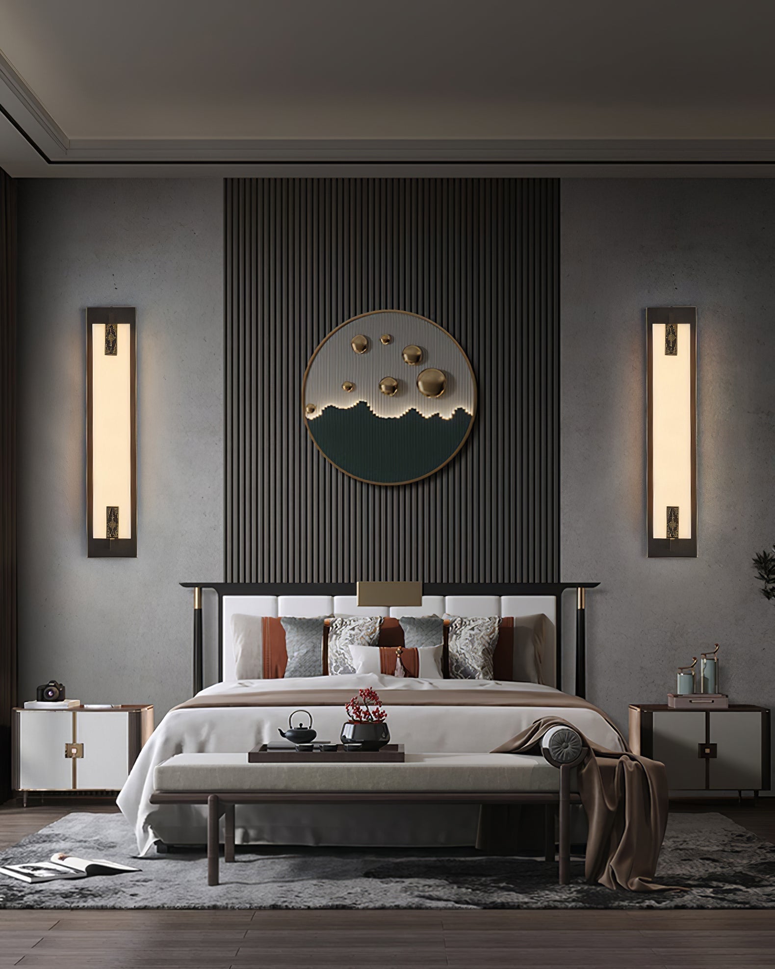 Freyza | Applique murale Luste Alabaster – Chambre, couloir