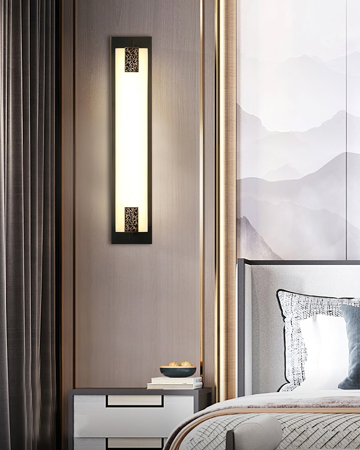 Freyza | Applique murale Luste Alabaster – Chambre, couloir