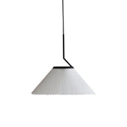 Freyza | Knell Pleated Black Black Pendant Light – Kitchen Dining Room