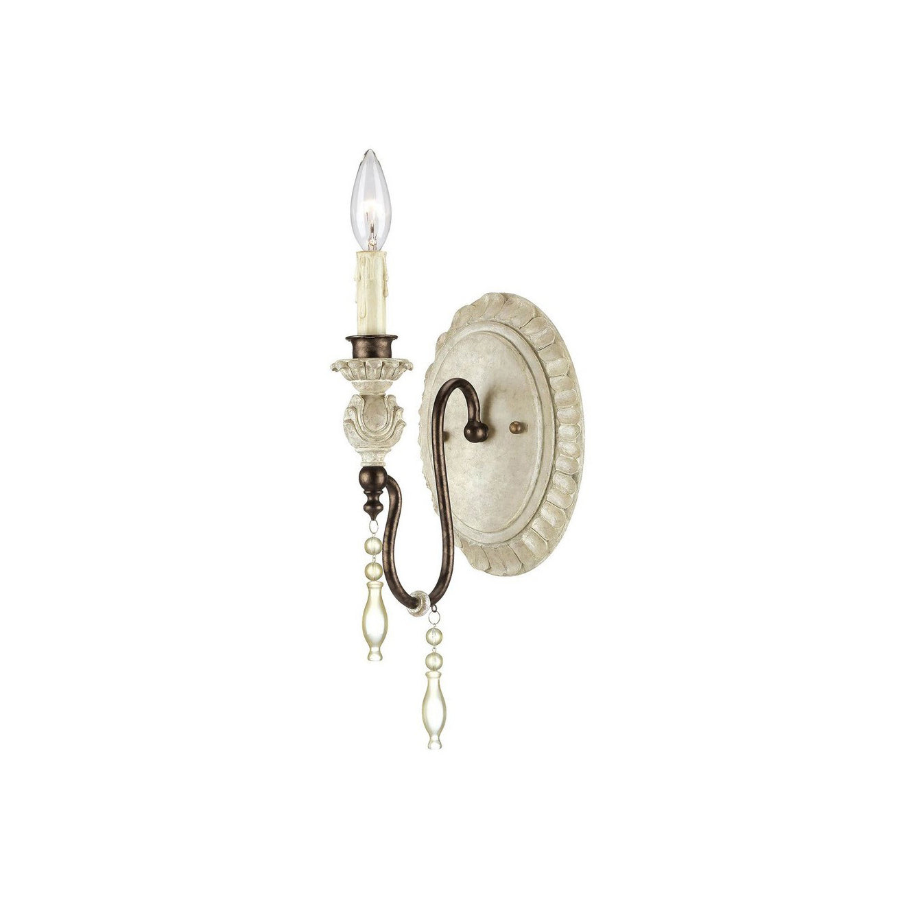 Freyza | Quell Vintage Industrial Wood Antique Wall Light – Industrial Bedroom Hallway