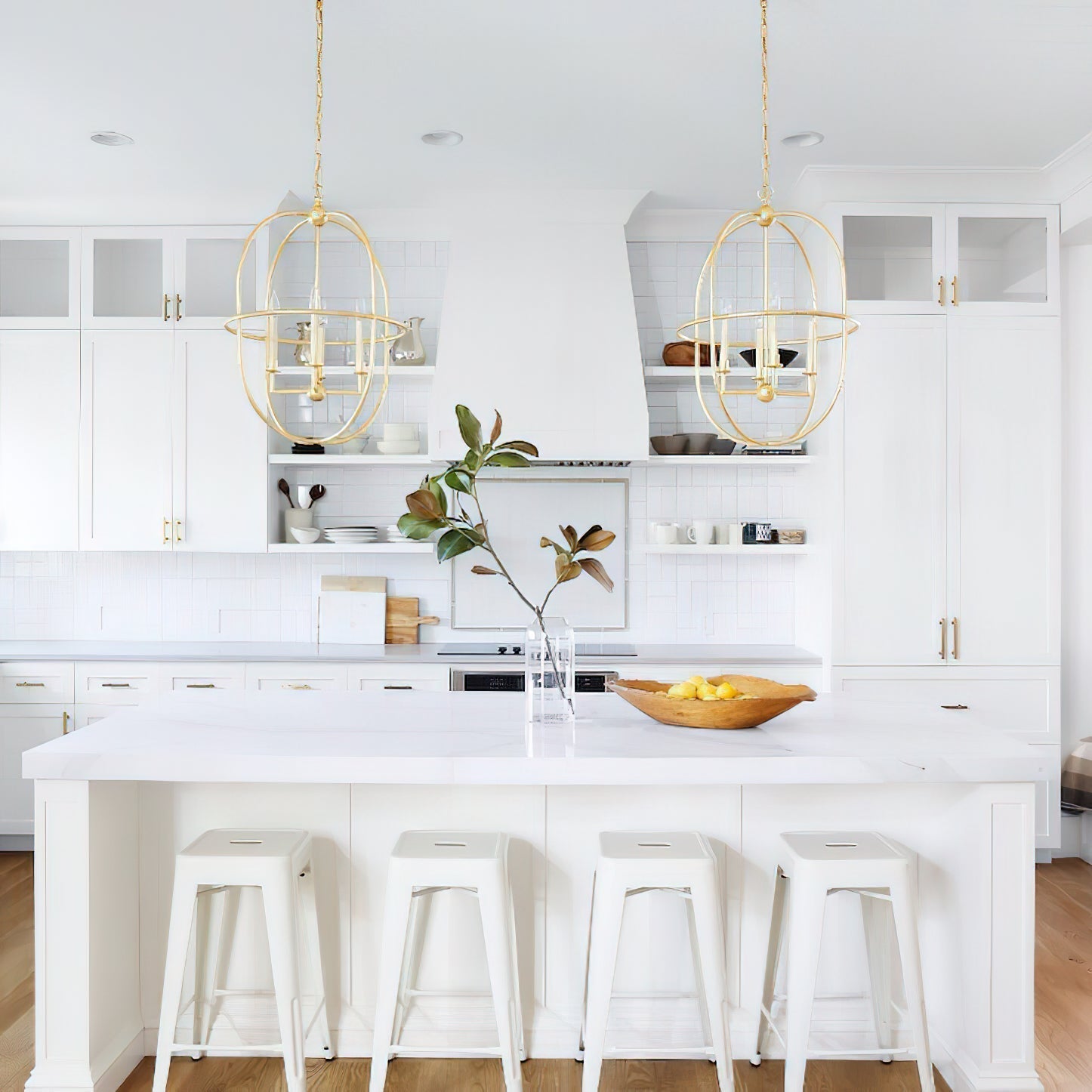 Freyza | Sylph Vintage Industrial Brass Pendant Light – Industrial Kitchen Dining Room