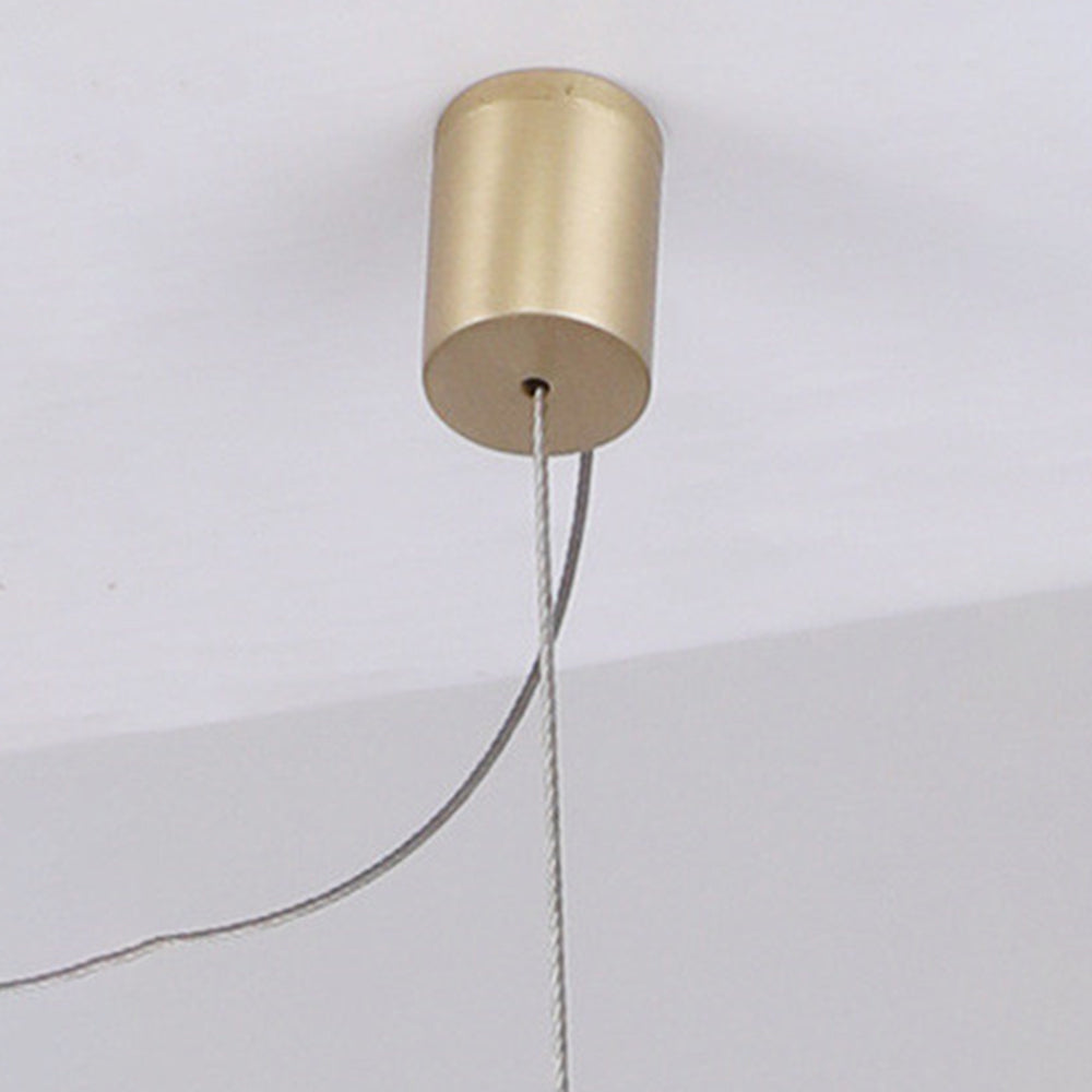 Freyza | Suspension dorée – Cuisine et salle à manger minimalistes