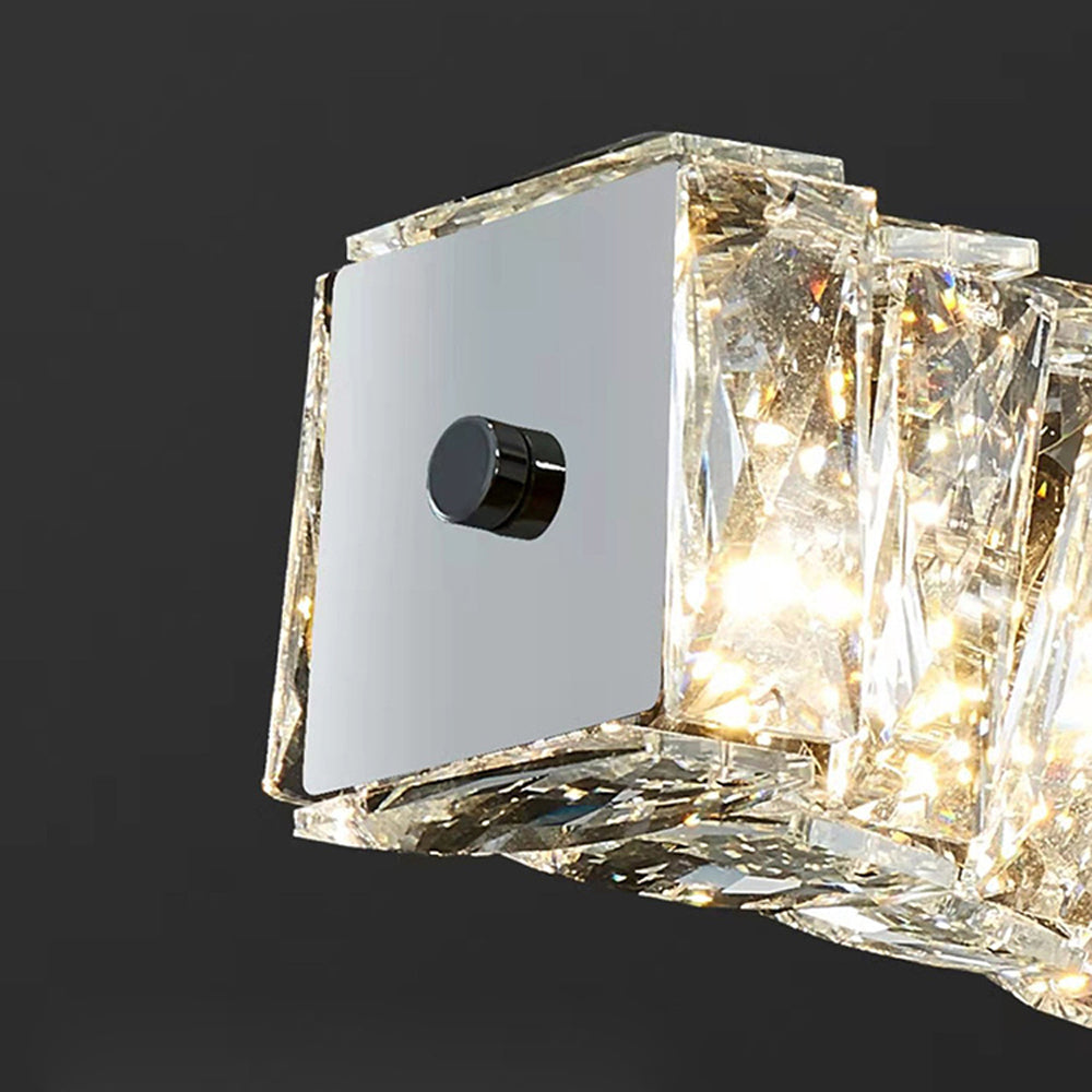 Freyza | Gold Crystal Pendant Light – Kitchen Dining Room