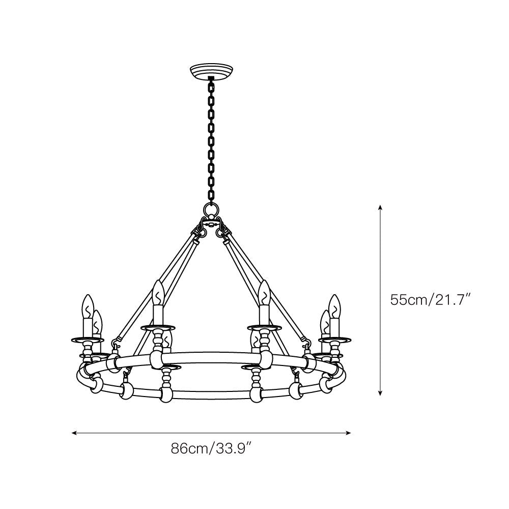 Freyza | Unite Vintage Industrial Gold Chandelier – Industrial Dining Room Living Room