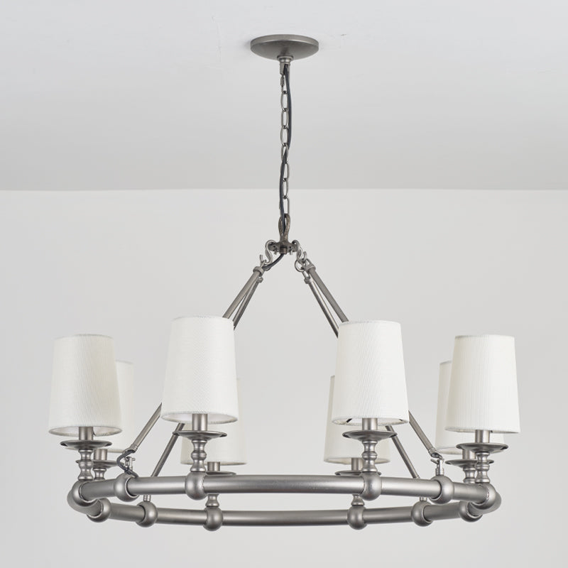 Freyza | Unite Vintage Industrial Gold Chandelier – Industrial Dining Room Living Room