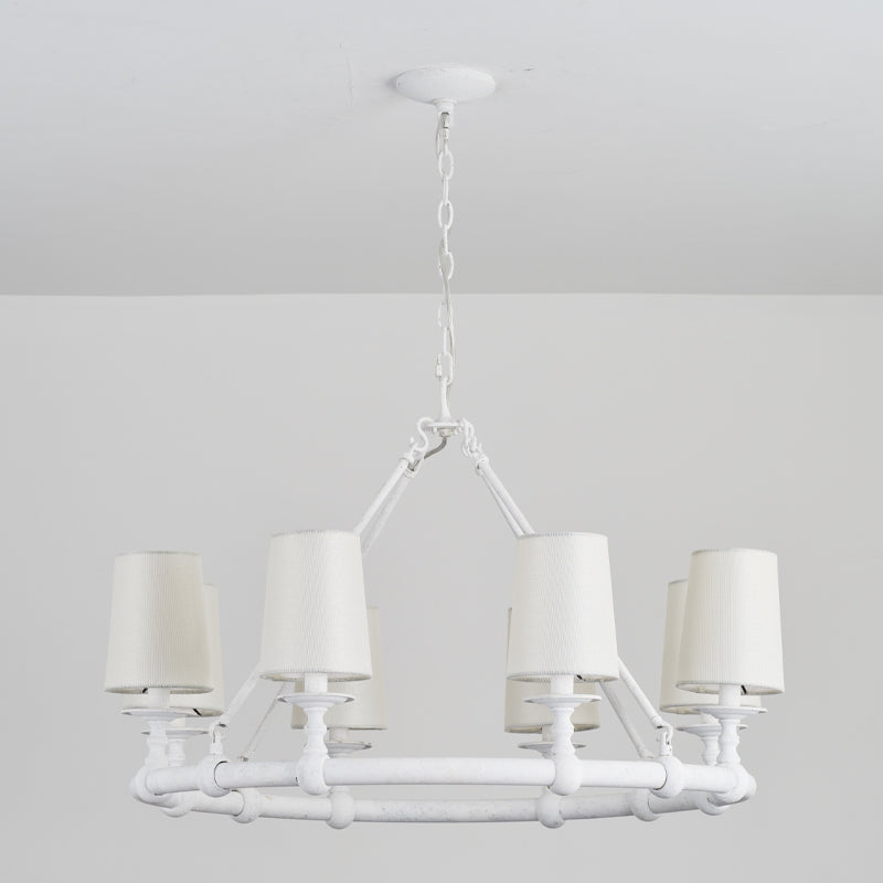 Freyza | Unite Vintage Industrial Gold Chandelier – Industrial Dining Room Living Room