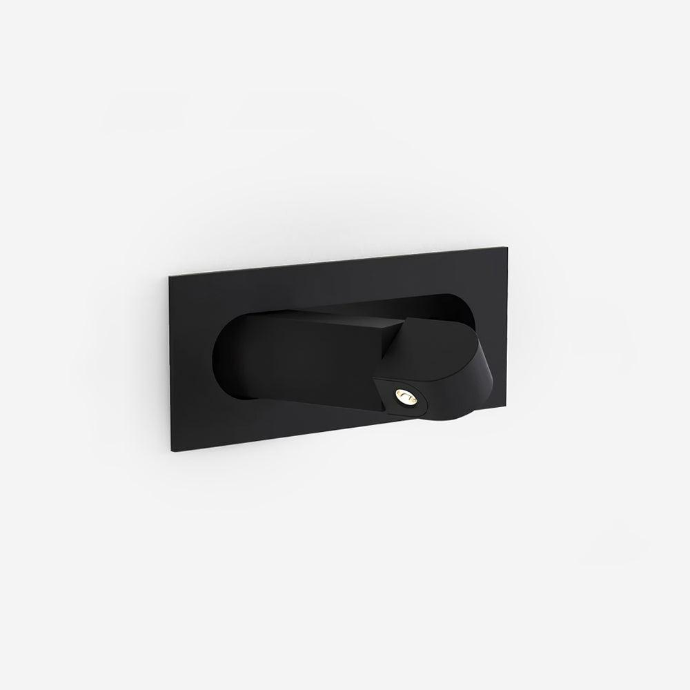 Freyza | Applique murale d’intérieur noire réglable Duvin – chambre, salon