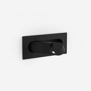 Freyza | Applique murale d’intérieur noire réglable Duvin – chambre, salon