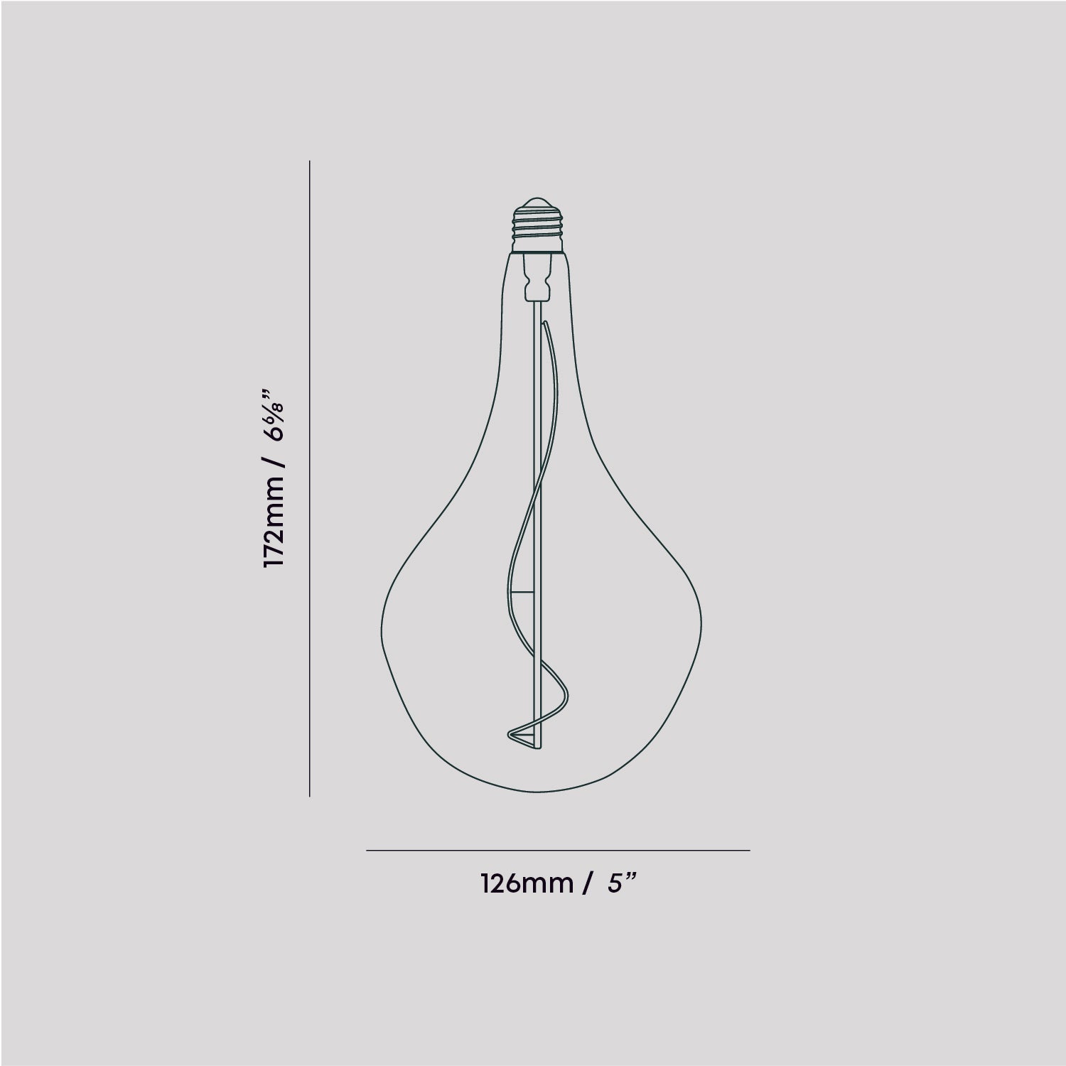 Freyza – Tala Voronoi II LED-Leuchtmittel 3 W E27
