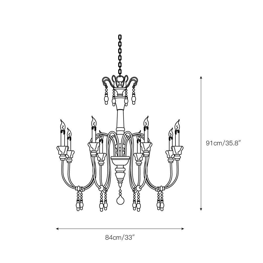 Freyza | Epoch Postmodern Luxury Wood Chandelier – Modern Dining Room Living Room