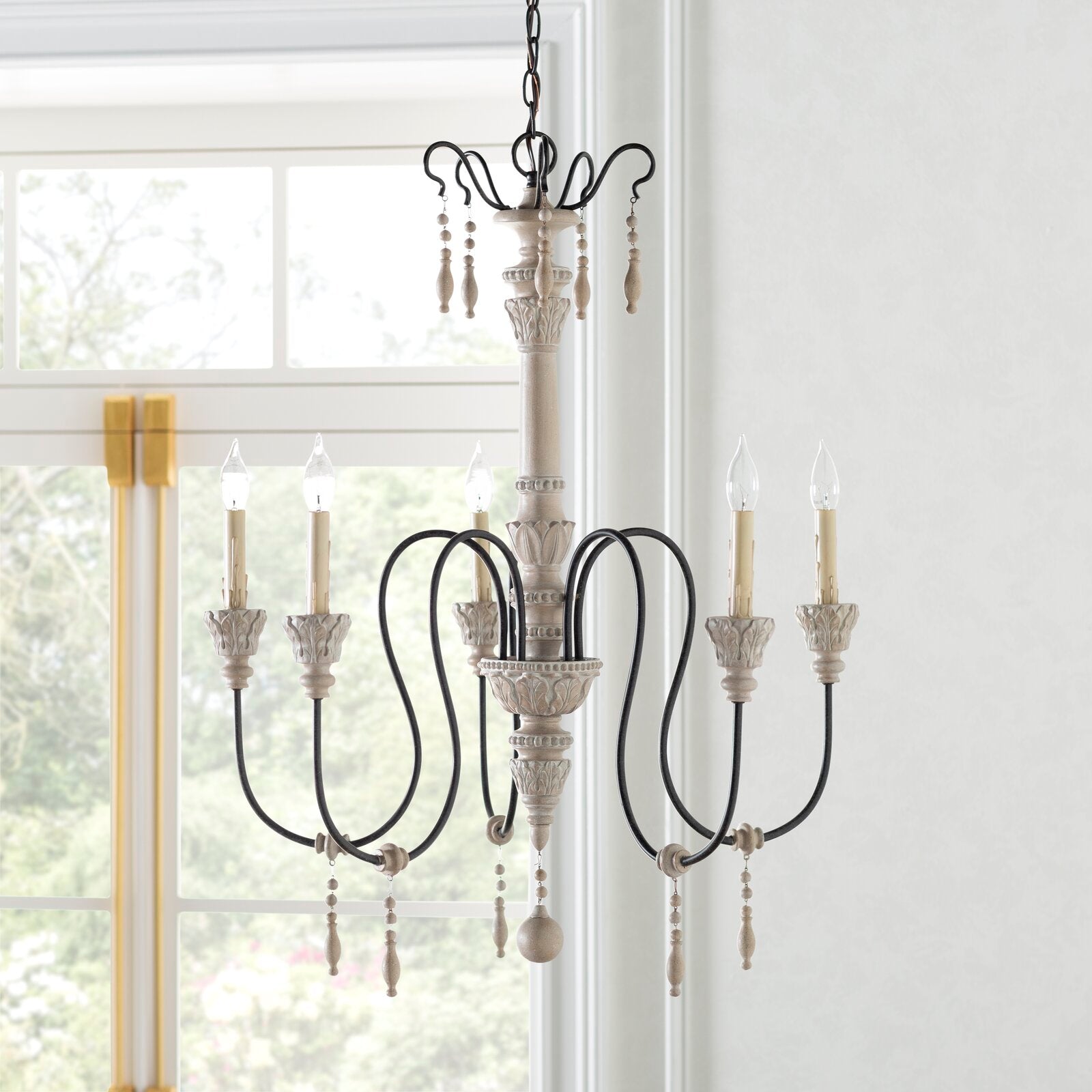 Freyza | Epoch Postmodern Luxury Wood Chandelier – Modern Dining Room Living Room