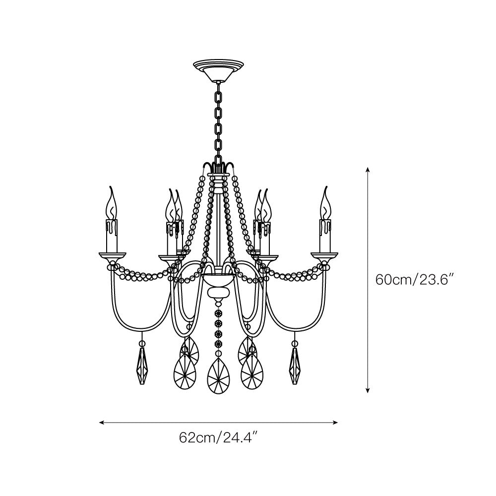 Freyza | Mote Postmodern Luxury Brass Crystal Chandelier – Modern Dining Room Living Room