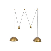 Freyza | Suspension en laiton Balance Omen Dome – Cuisine Salle à manger