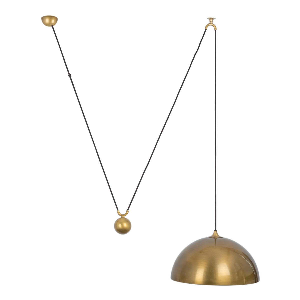 Freyza | Suspension en laiton Balance Omen Dome – Cuisine Salle à manger