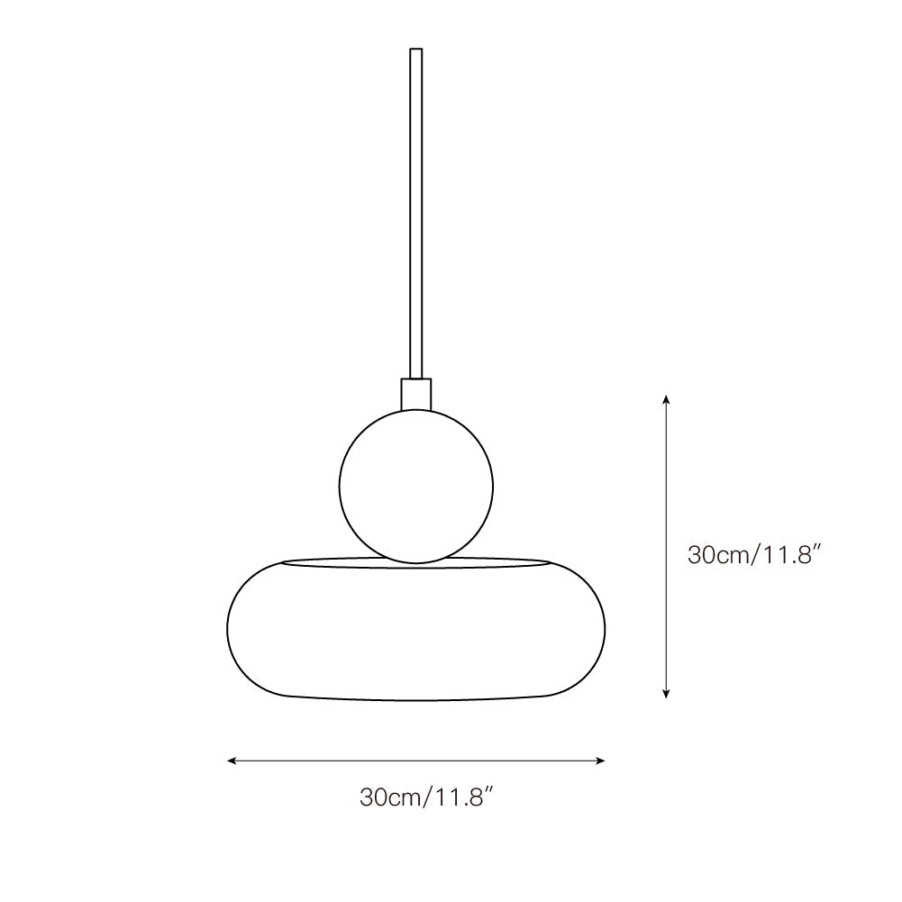 Freyza | Ridge Marble Pendant Marble Pendant Light – Kitchen Dining Room