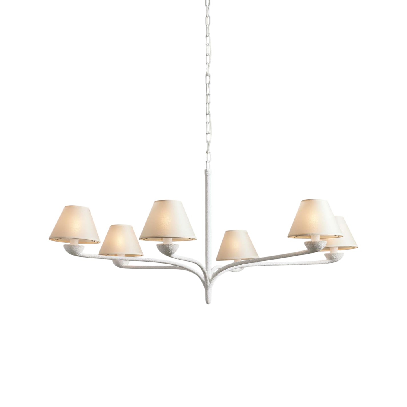 Freyza | Eleganter Vintage-Kronleuchter aus Harz mit geschwungenem Design – Vintage-Esszimmer und Wohnzimmer