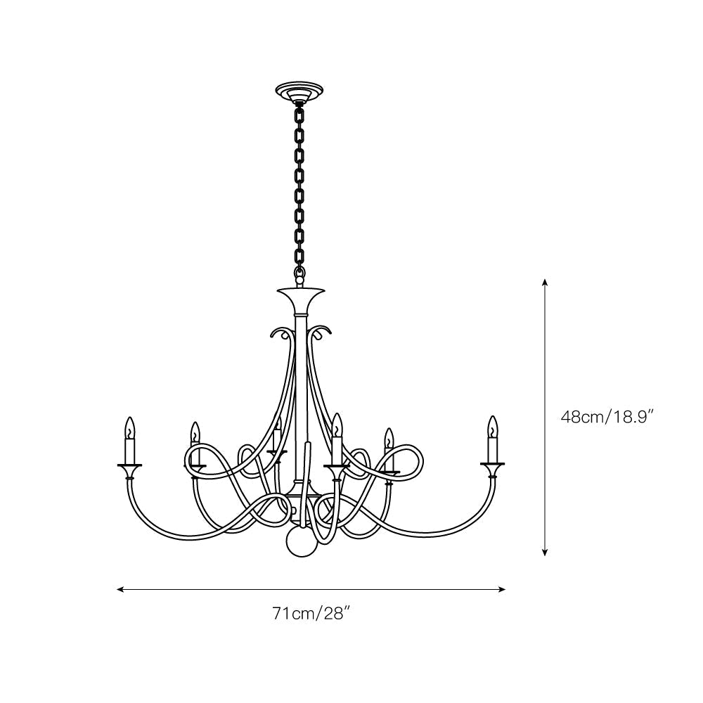 Freyza | Braid Vintage Double Brass Crystal Chandelier – Vintage Dining Room Living Room