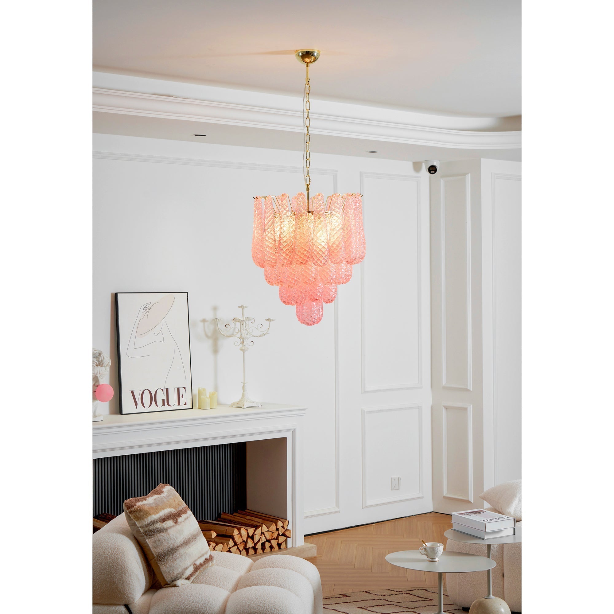 Freyza | Junto Postmodern Luxury Glass Chandelier – Modern Dining Room Living Room
