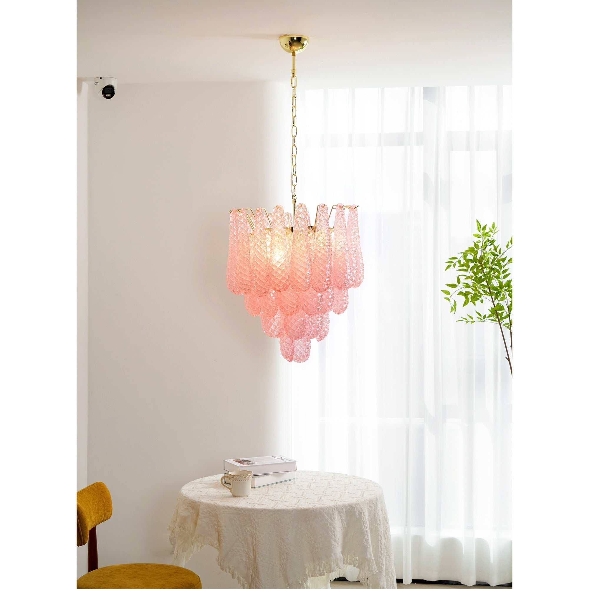 Freyza | Junto Postmodern Luxury Glass Chandelier – Modern Dining Room Living Room
