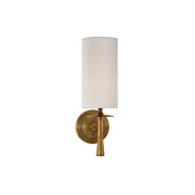 Freyza | Knight Fabric Glass Fabric Glass Wall Light – Bedroom Hallway