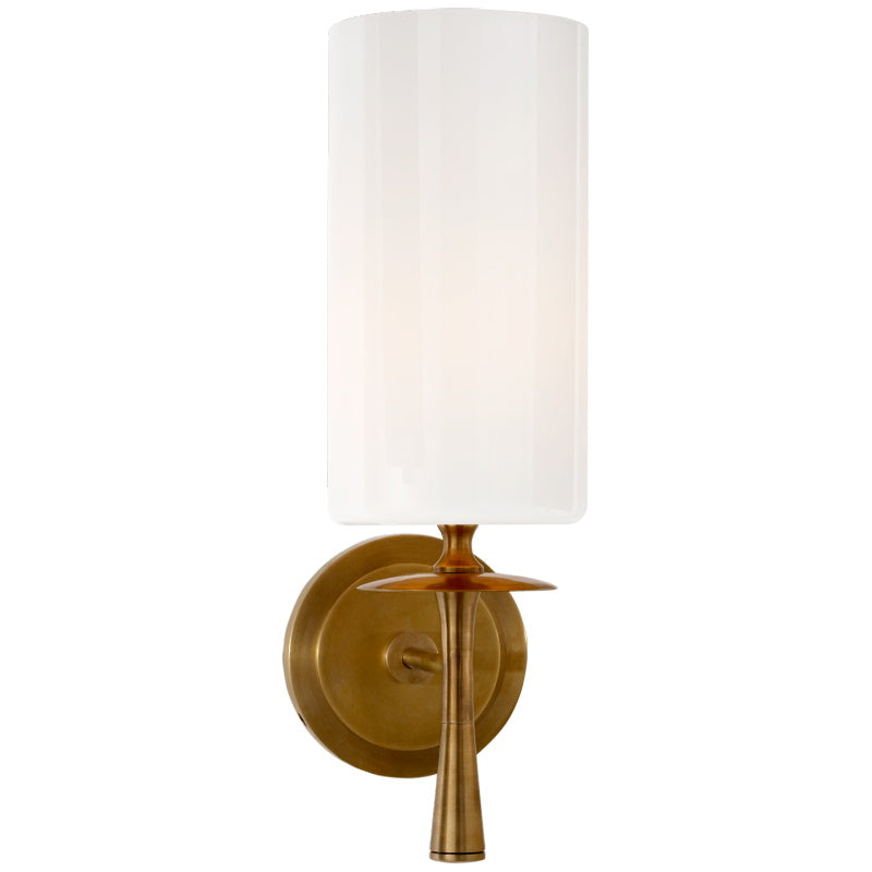 Freyza | Knight Fabric Glass Fabric Glass Wall Light – Bedroom Hallway