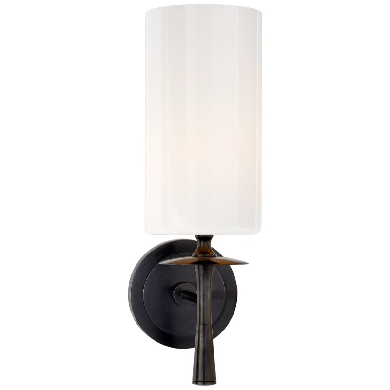 Freyza | Knight Fabric Glass Fabric Glass Wall Light – Bedroom Hallway