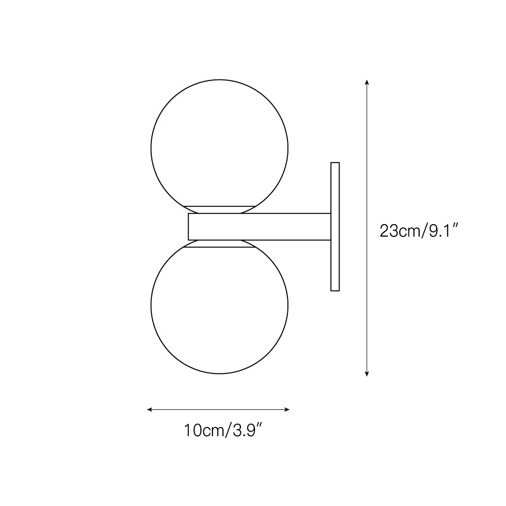 Freyza | Lush Globe Alabaster Wall Light – Bedroom Hallway