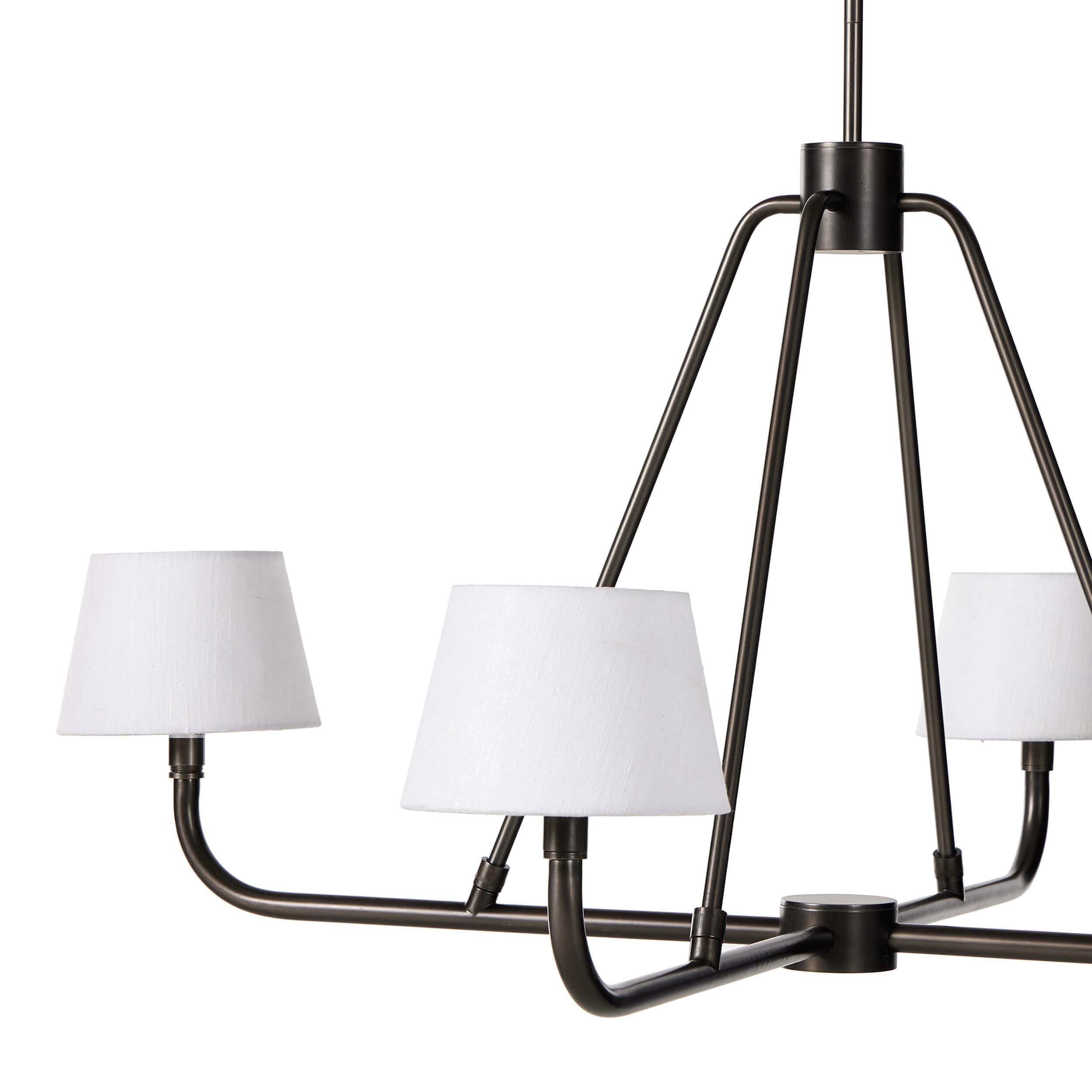 Freyza | Nook Vintage Industrial Brass Chandelier – Industrial Dining Room Living Room