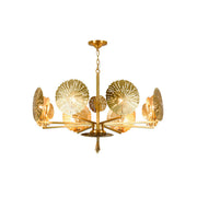 Freyza | Orb Brass Chandelier Brass Chandelier – Dining Room Living Room