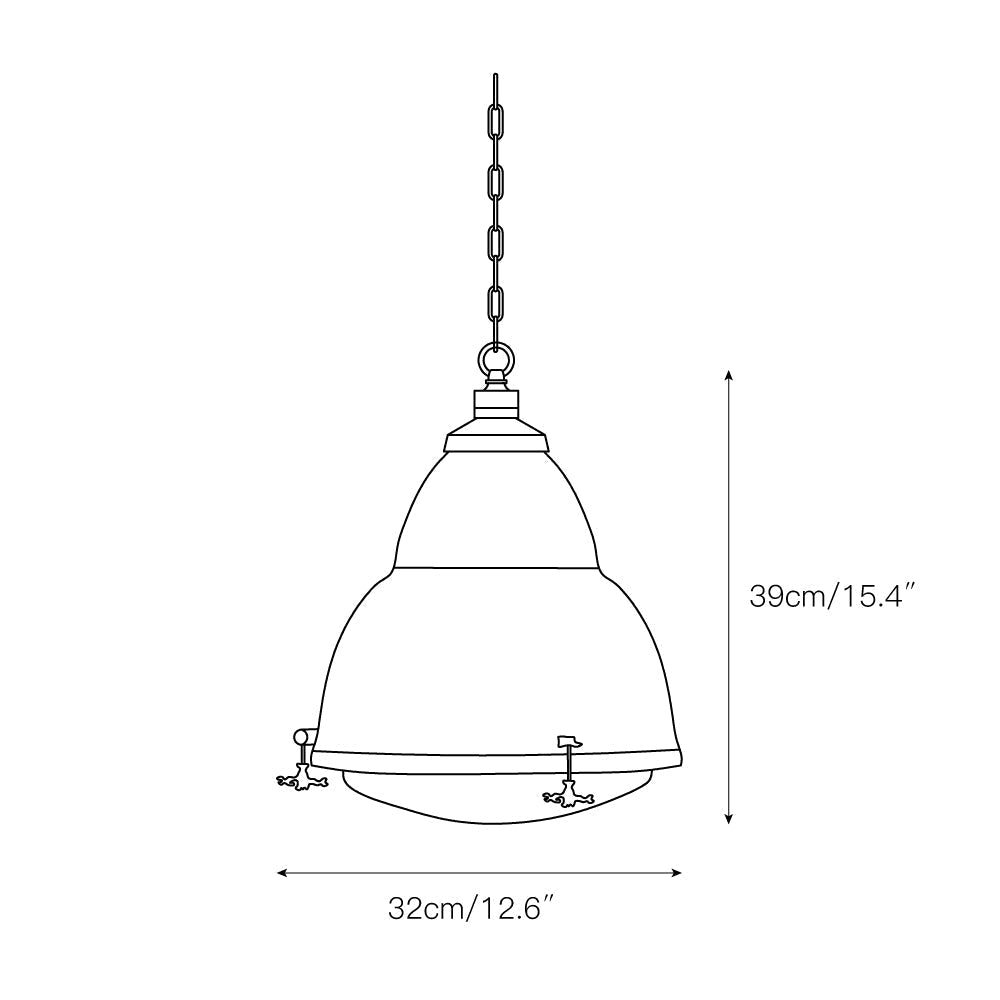 Freyza | Dunlop Red Pendant Pendant Light – Kitchen Dining Room