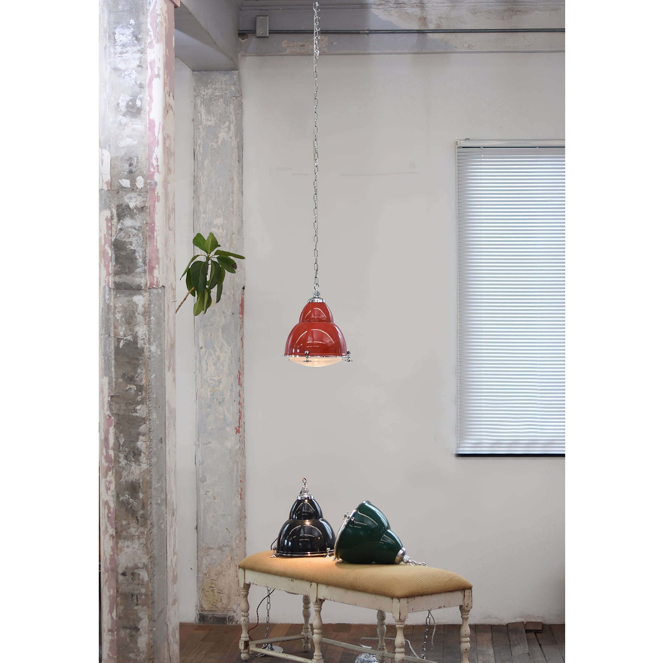 Freyza | Dunlop Red Pendant Pendant Light – Kitchen Dining Room