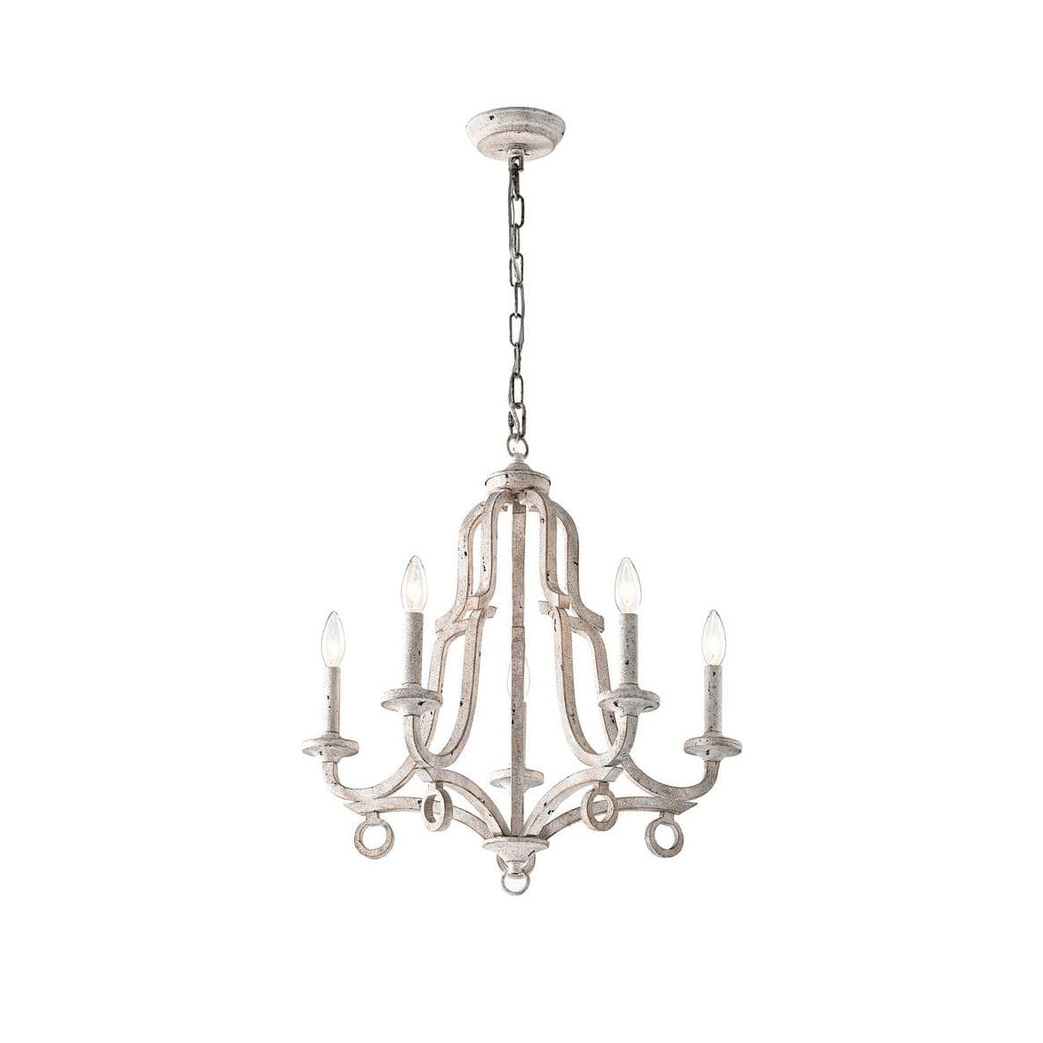 Freyza | Tinge Vintage Industrial Brass Chandelier – Industrial Dining Room Living Room