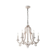 Freyza | Tinge Vintage Industrial Brass Chandelier – Industrial Dining Room Living Room