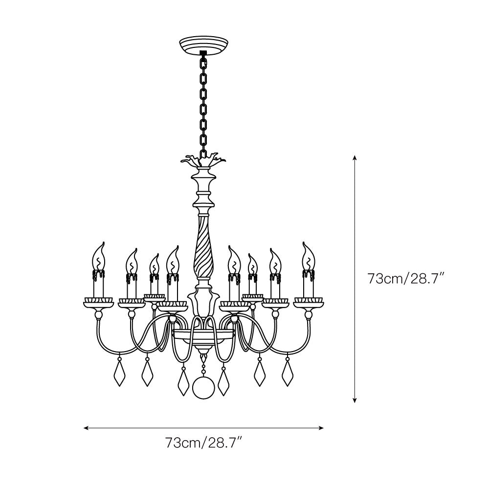 Freyza | Urn Postmodern Luxury Gold Chandelier – Modern Dining Room Living Room