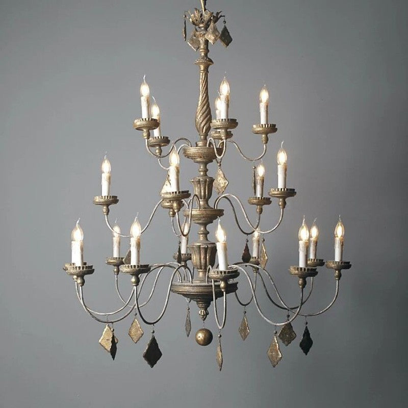 Freyza | Urn Postmodern Luxury Gold Chandelier – Modern Dining Room Living Room