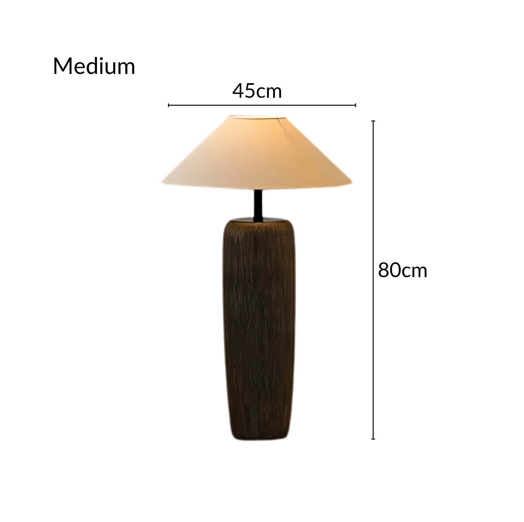 DuskAura | Elegant Modern Clay Fabric Floor Lamp for Living Room 10