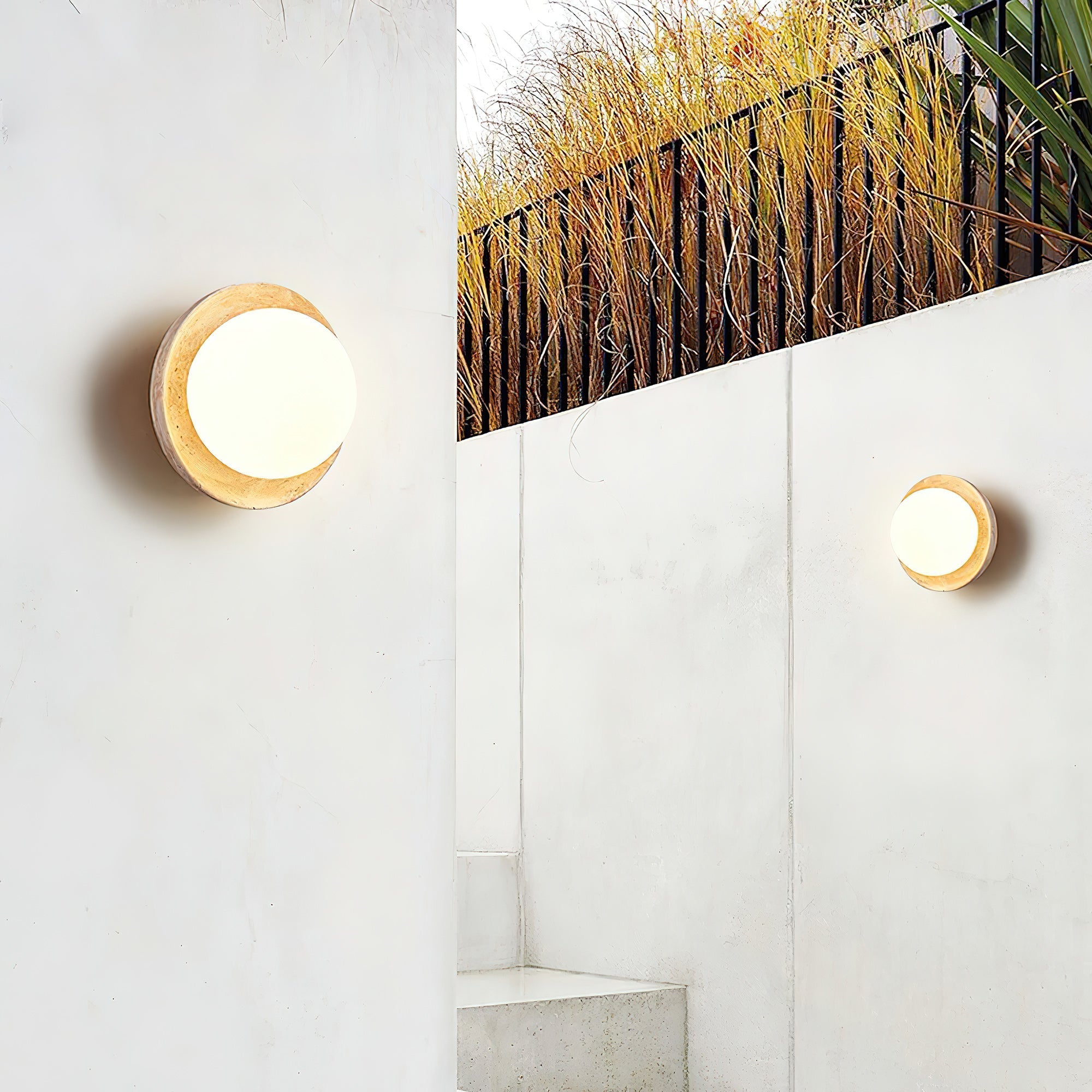 Freyza | Weave Glass Wall Glass Wall Light – Bedroom Hallway