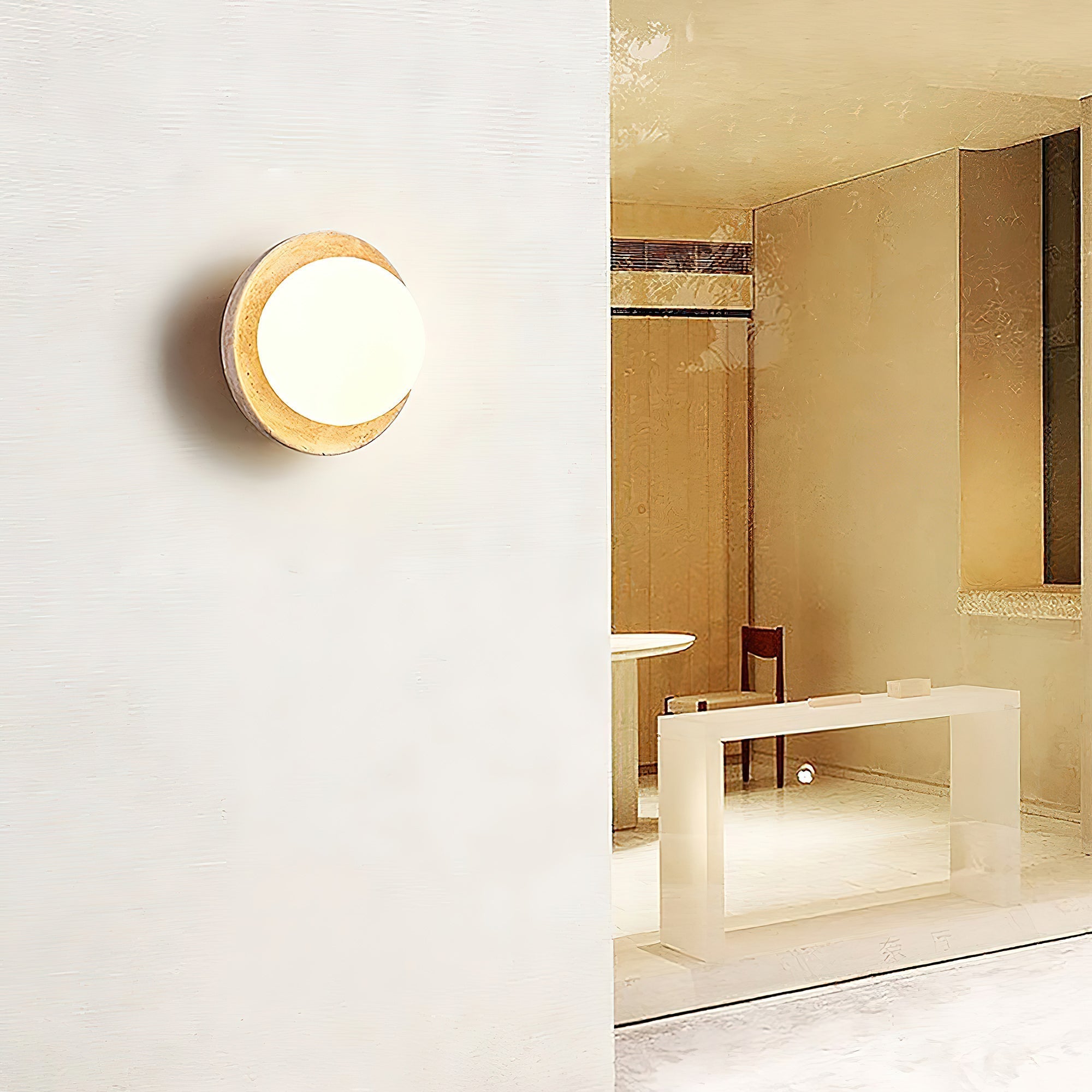 Freyza | Weave Glass Wall Glass Wall Light – Bedroom Hallway