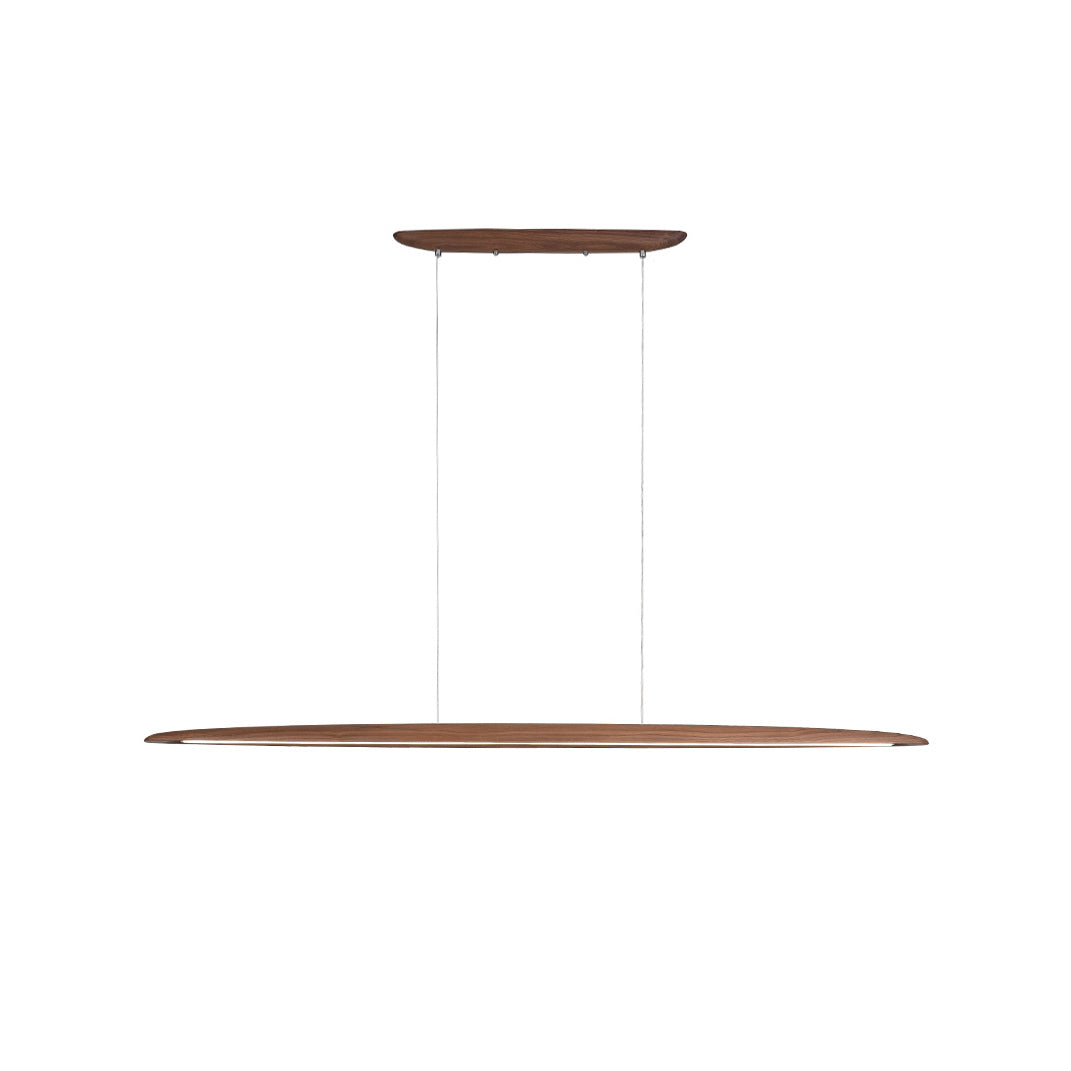Freyza | Zing Walnut Wood Wood Pendant Light – Kitchen Dining Room